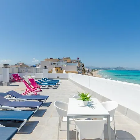 Apartment Yourhouse Blau Blue 1 2, Sea View Apartment In Mallorca North Can Picafort (Mallorca)