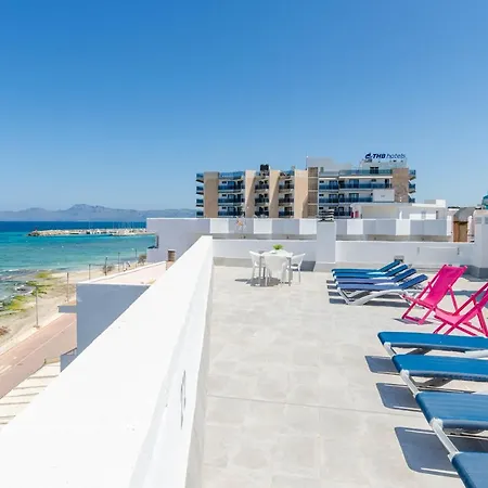 Yourhouse Blau Blue 1 2, Sea View Apartment In Mallorca North * Can Picafort (Mallorca)